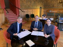 Signature du partenariat entre le Collège de droite et l'Ordre des avocats au Conseil d'Etat et à la Cour de cassation